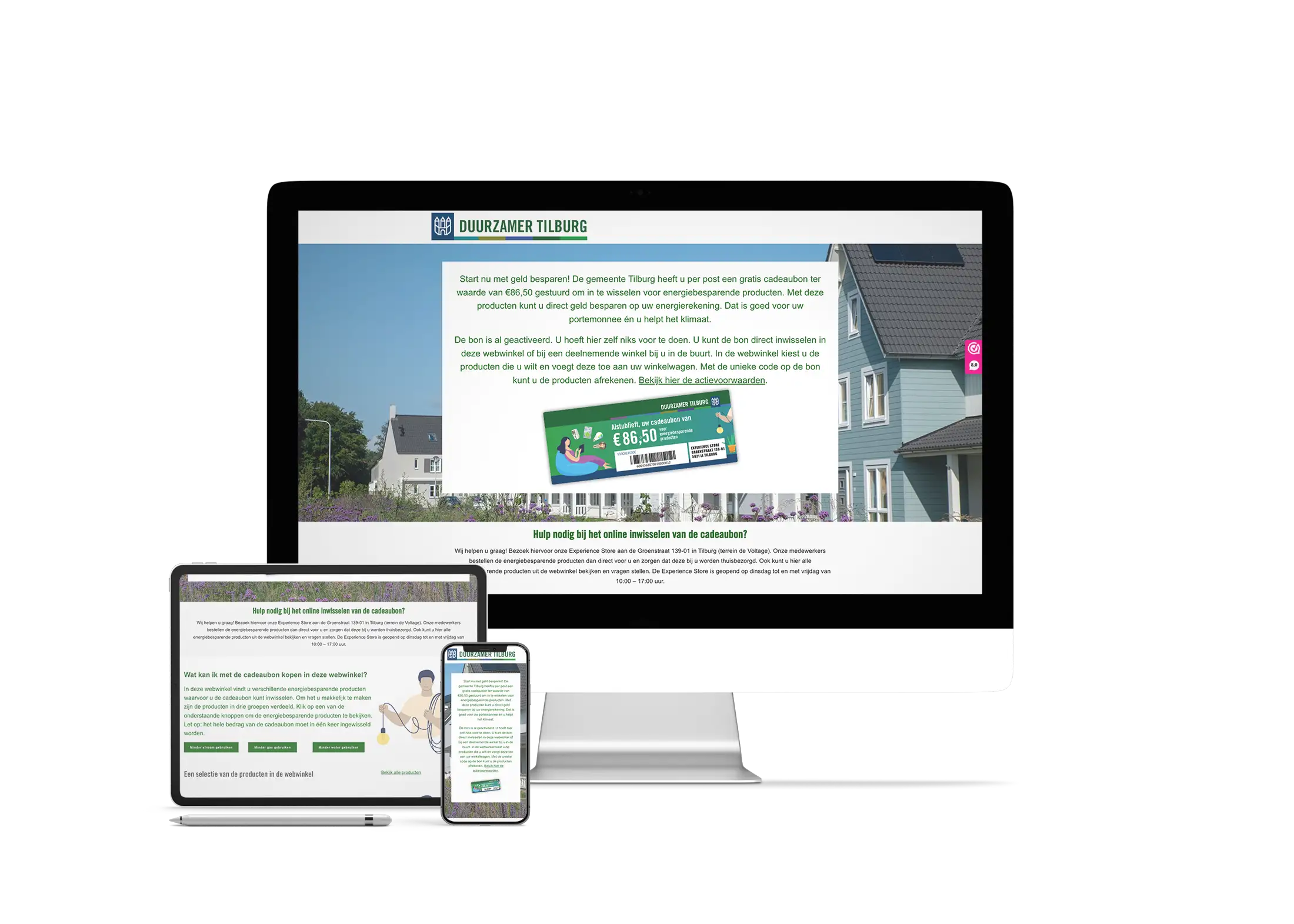 Webshop Tilburg door Website bouwer Unique Design